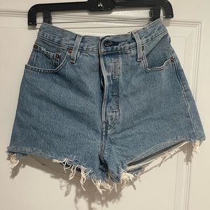 Levi’s 501 High Rise shorts